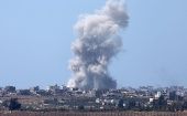 Fuerzas israelíes lanzaron un ataque de artillería contra el campo de refugiados de Jabaliya en el norte de la Franja de Gaza. 