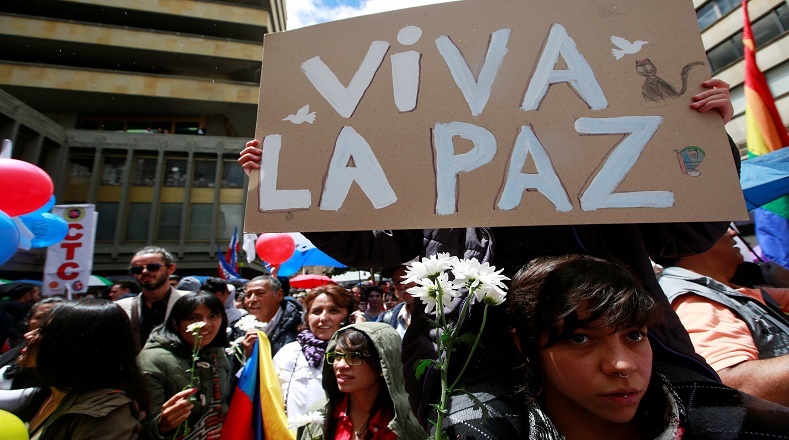 23 de junio, día de alegría y júbilo para el pueblo colombiano, un primer paso para transitar por el camino de la paz. 