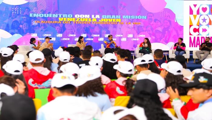 El Ejecutivo recalcó que en este 2024 se decide el futuro de la juventud en Venezuela, haciendo referencia a las elecciones del próximo 28 de julio.