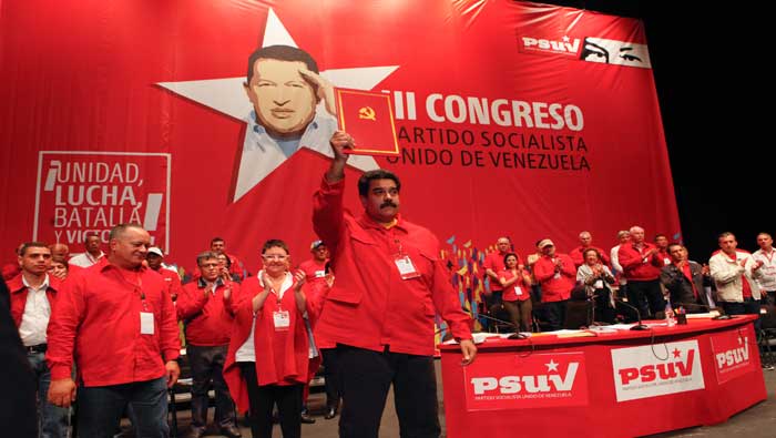 El presidente Maduro reiteró que el III Congreso del PSUV será un espacio de debate para las bases del partido político (Foto: AVN)