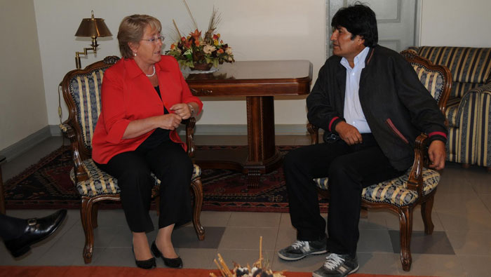 Bolivia con iniciativa permanente y Chile con nerviosismo