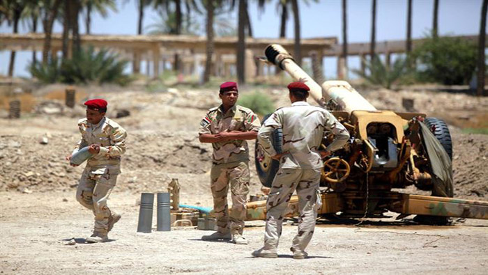 El Ejército iraquí combate incansablemente a los terroristas del EI