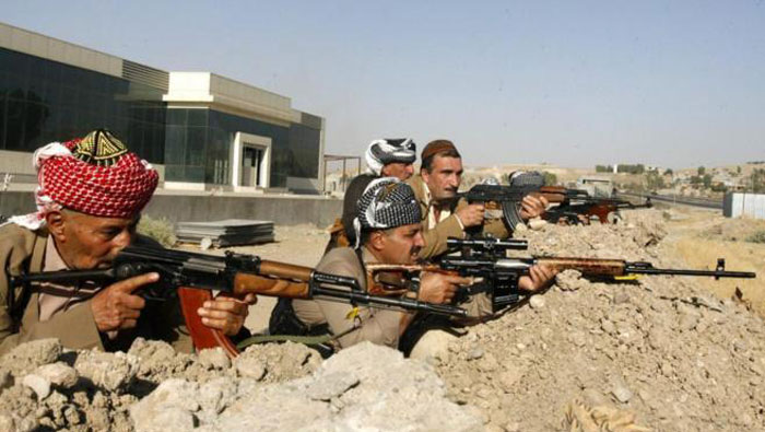Los kurdos reciben armamentos de Estados Unidos. (EFE)