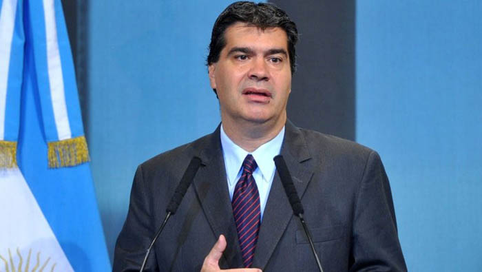 El jefe del Gabinete de Gobierno de Argentina, Jorge Capitanich, se refirió al caso en una conferencia de prensa. (Foto: Archivo)