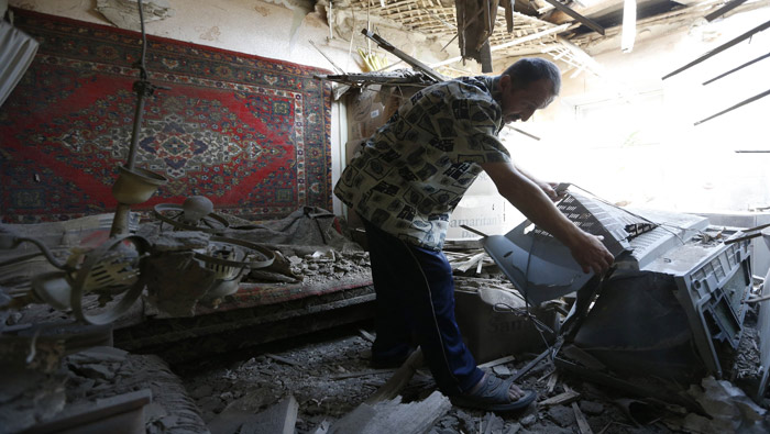 Por los destrozos en las calles, aún quedan dudas sobre la cantidad exacta de muertos. (Reuters)