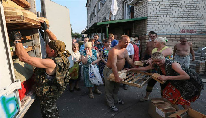 Un convoy ruso intenta entrar al este de Ucrania con insumos (EFE)