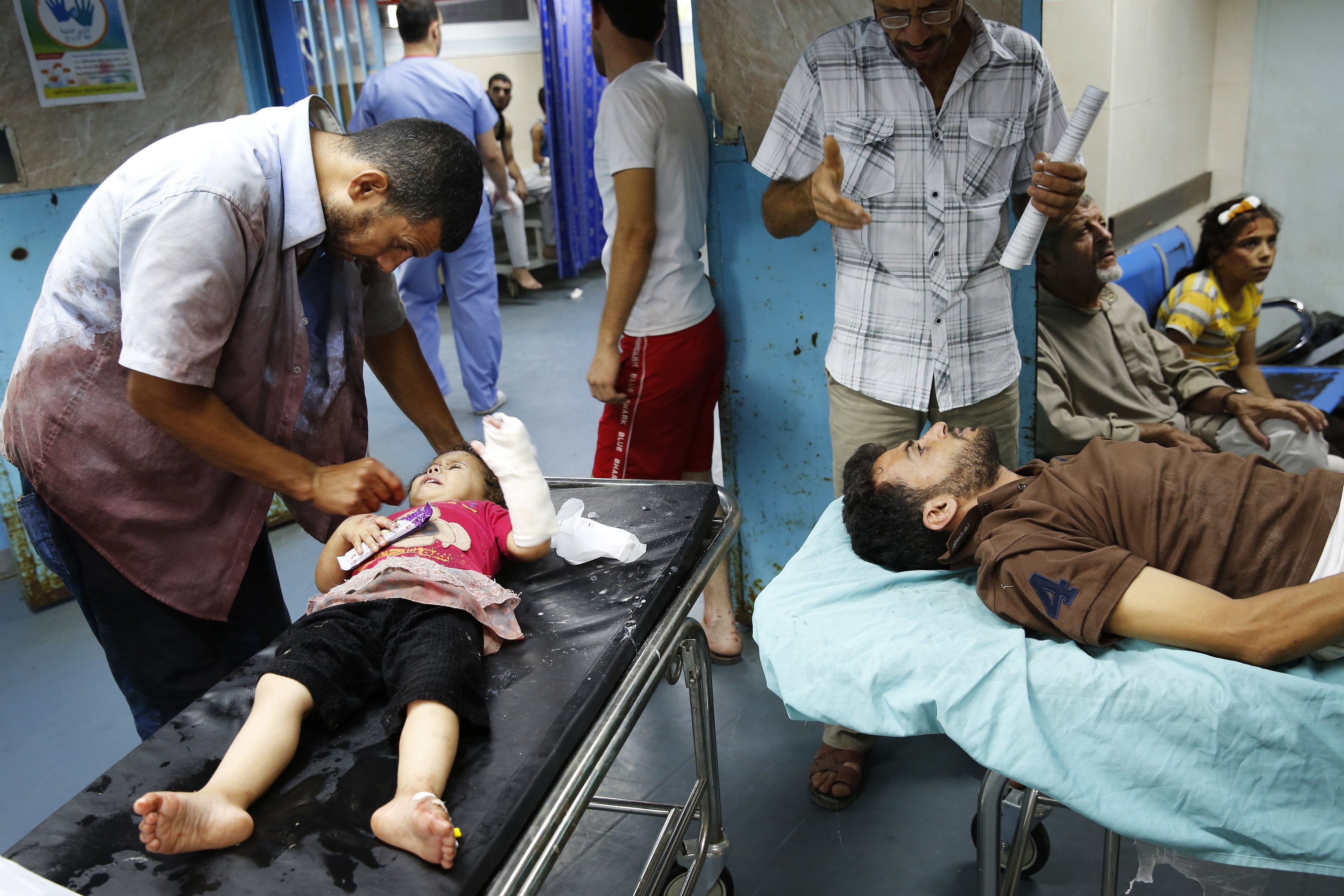 Chile repudia la arremetida de Israel contra civiles en la Franja de Gaza. (Reuters)