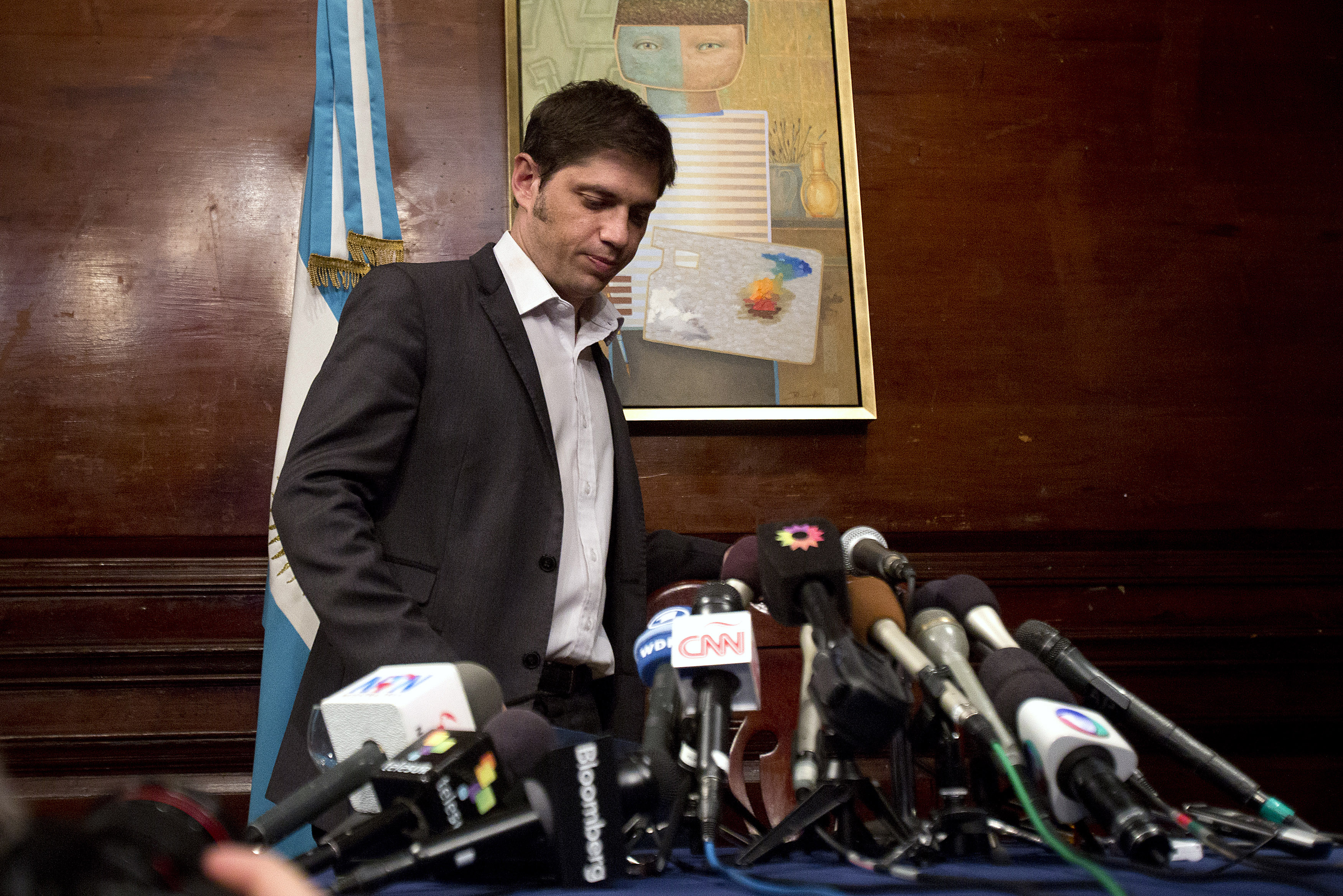 El ministro de economía argentino se ha referido a la situación de los fondos buitre como una interpretación ridícula de una cláusula. (Reuters)