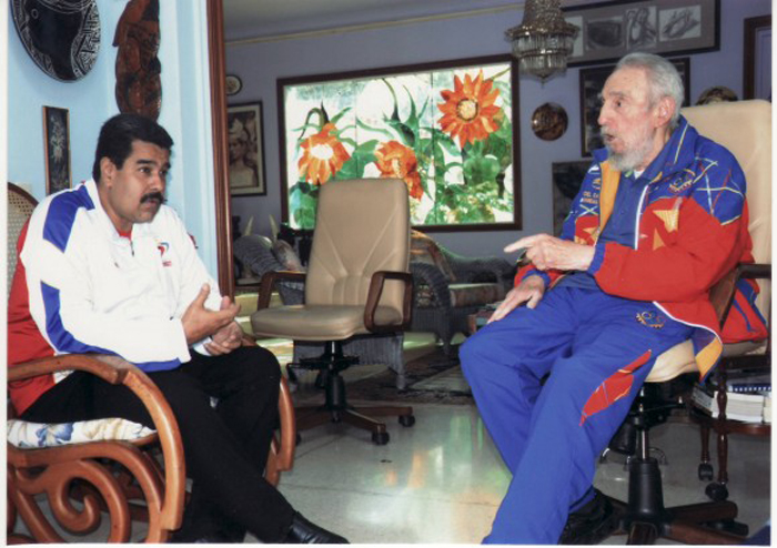 Fidel Castro felicitó a Nicolás Maduro por dar continuidad al proceso iniciado por el Comandante Chávez (CubaDebate)