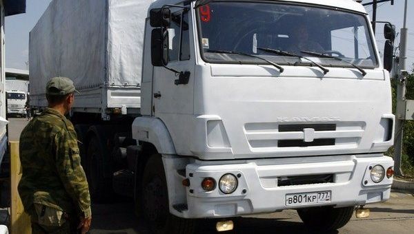 Rusia envió el convoy humanitario este viernes (EFE)