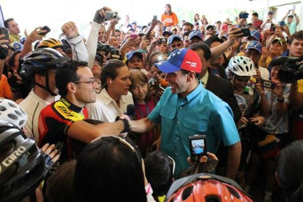 El aspirante de la derecha, Henrique Capriles, iniciará su recorrido en Monagas (Foto: Archivo)