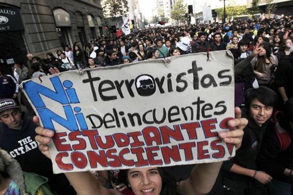 Las medidas estudiantiles se oponen a un sistema educativo que tiene su origen en la dictadura militar de Augusto Pinochet (Foto: Archivo)