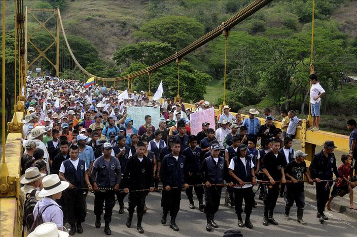 La protesta activa de los campesinos del Catatumbo lleva casi dos meses para exigir atención del Gobierno y la creación de una Zona de Reserva Campesina. (Foto: Archivo)