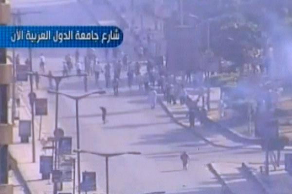 los manifestantes de los Hermanos Musulmanes denuncian agresión en los alrededores de la plaza Ramses (Foto:teleSUR)