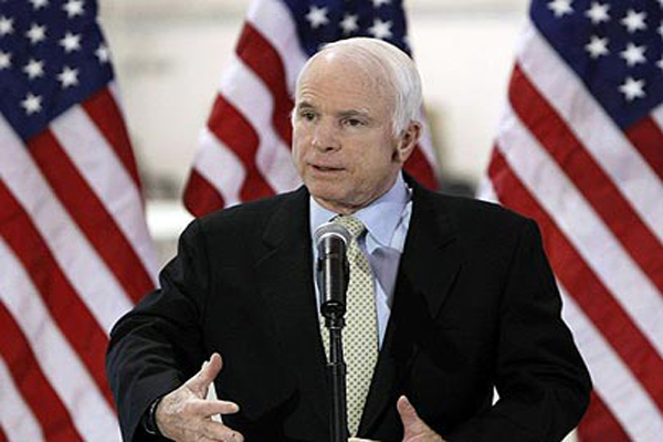 El senador John McCain, criticó la postura del Gobierno estadounidense sobre Egipto. (Foto: Archivo)