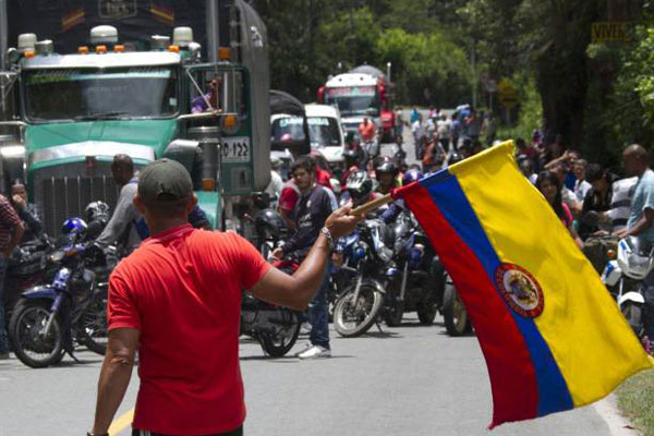 Trabajadores colombianos se movilizaron pacíficamente por diversas regiones (Foto: Archivo)