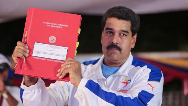 Presidente Nicolás Maduro promulgó el reglamento de carácter orgánico (Foto: Archivo)