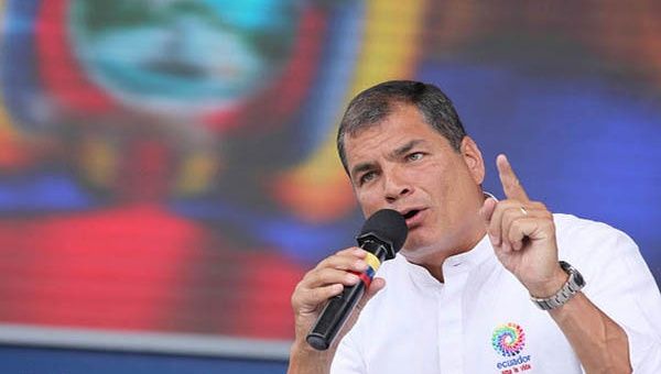 Correa rechazó la manipulación mediática de los medios en cuanto a la situación de Venezuela. (Foto: Archivo)