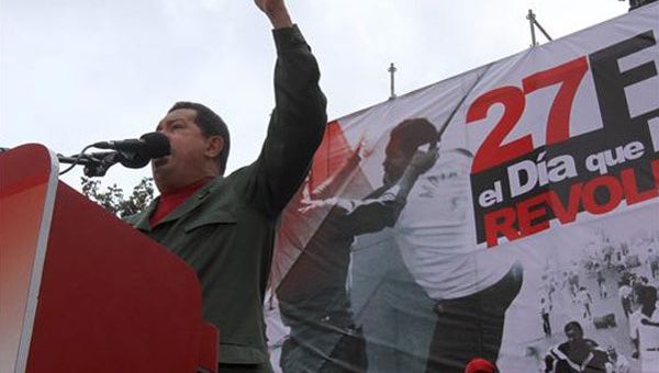 Hugo Chavez llamó al 27F "la chispa que encendió el motor de la Revolución Bolivariana" (Foto: Archivo)