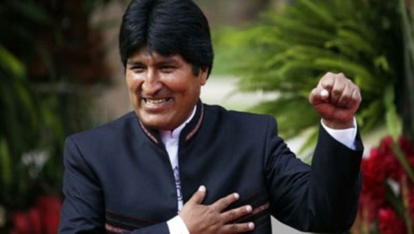 Evo Morales es el primer mandatario de origen indígena en la historia de Bolivia (Foto:Archivo)