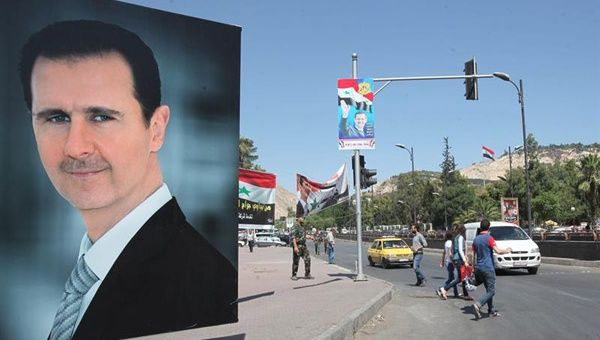 El presidente Al Assad se perfiló como favorito para gobernar en los próximos siete años. (Foto: EFE)