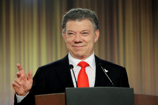 El presidente Santos participó en la inauguración del foro 