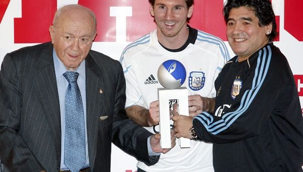 Di Stepano compartió su admiración por Maradona y Messi. (Foto: Archivo)