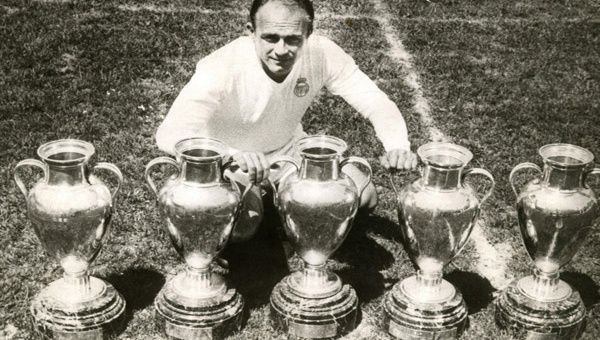 Di Stéfano ganó cinco Champions con el Real Madrid. (Foto: Archivo)