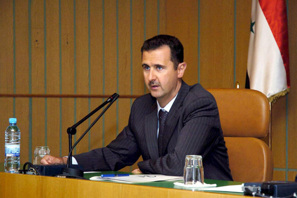 Al Assad juró velar por la soberanía de la patria. (Foto: EFE)
