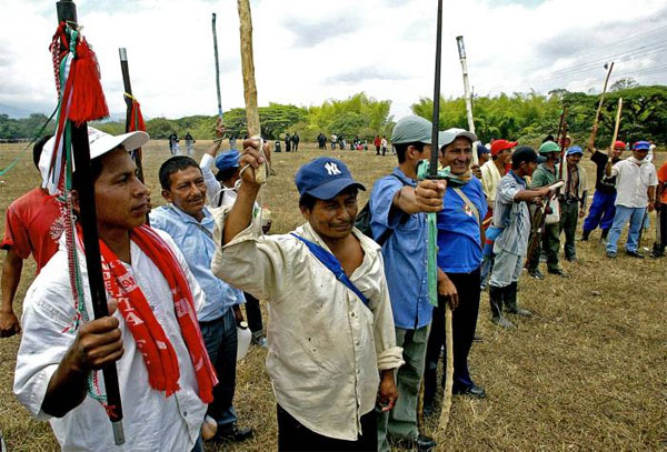 Los indígenas del Cauca colombiano mantienen la resistencia y la defensa de su territorio. (Foto: Archivo)