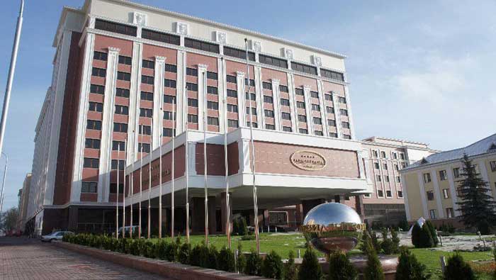 El Hotel President de Minsk es la sede de las negociaciones entre el gobierno ucraniano y los federalistas (Archivo)
