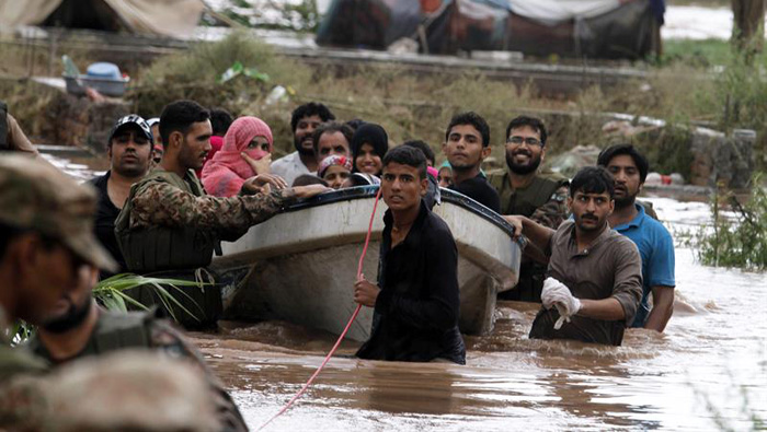 En los últimos tres días la cantidad de muertos por las lluvias en Pakistán e India han ascendido a más de 200. (Foto: EFE)
