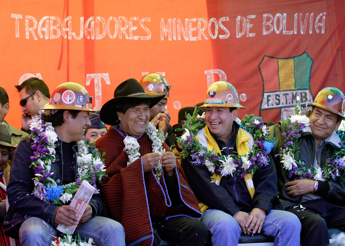 El  dignatario boliviano cuenta con el 54 por ciento de apoyo. (ABI)