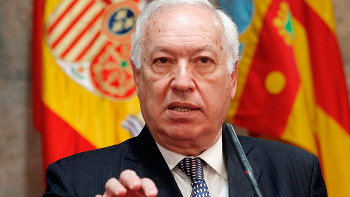 El canciller español, José Manuel García Margallo, amenazó con quitar la autonomía a Cataluña. (Foto: Archivo)