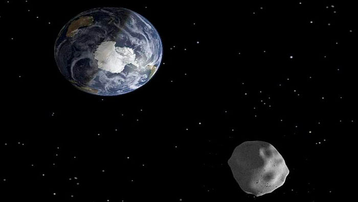 Recreación artística de un asteroide cercano a la Tierra. (Foto: Archivo)