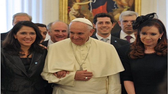 Se trata de la cuarta reunión entre el sumo pontífice y la mandataria argentina (Foto: casarosada.gov.ar)