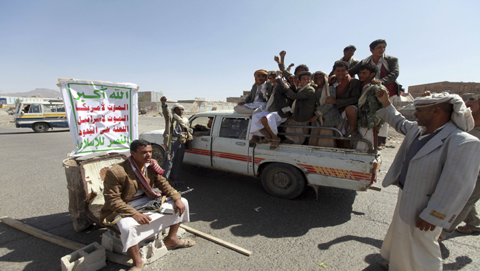 Los Houthi encabezan las protestas antigubernamentales en Yemen desde agosto (Foto: Reuters)