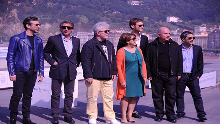 El elenco de la película argentina-española, “Relatos Salvajes”, en el estreno en San Sebastián (Foto: Converitmedia)