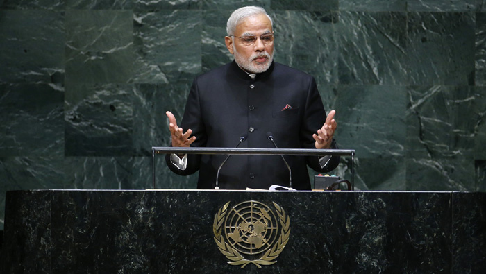 El primer ministro indio aseguró que hay que hacer esfuerzos mancomunados contra el terrorismo.