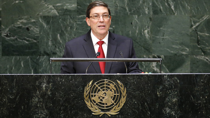 El canciller cubano instó a un cambio en la ONU y a un nuevo orden mundial mas justo y equilibrado. (Foto: Reuters)