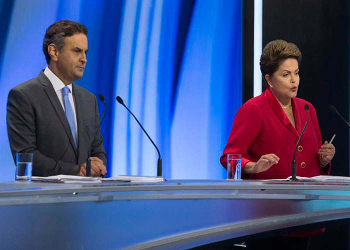Tres de los candidatos a la presidencia son mujeres, entre ellas, la favorita Rousseff (Foto:EFE)
