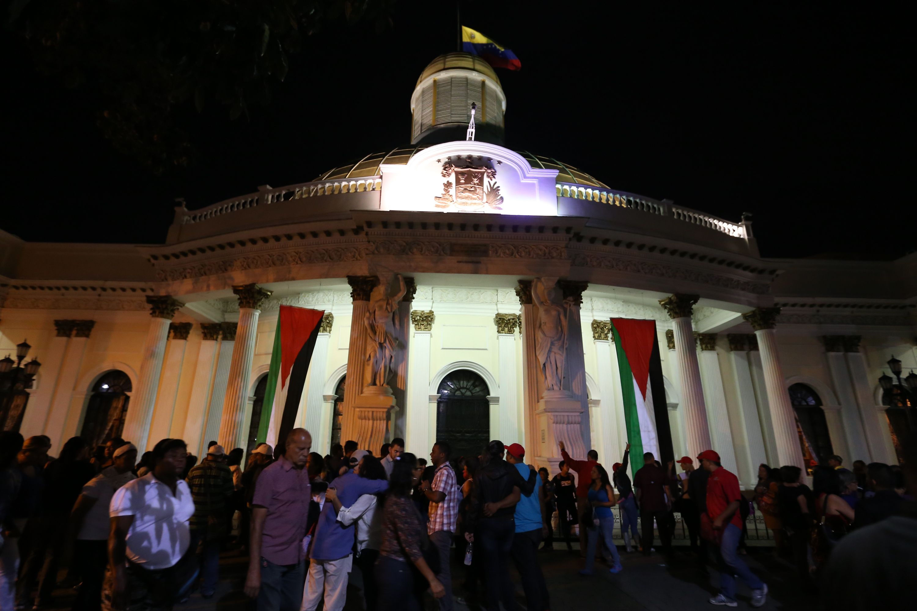 La Asamblea Nacional venezolana fue sede de la Capilla Ardiente que rindió tributo al diputado Robert Serra. (Foto: Archivo)