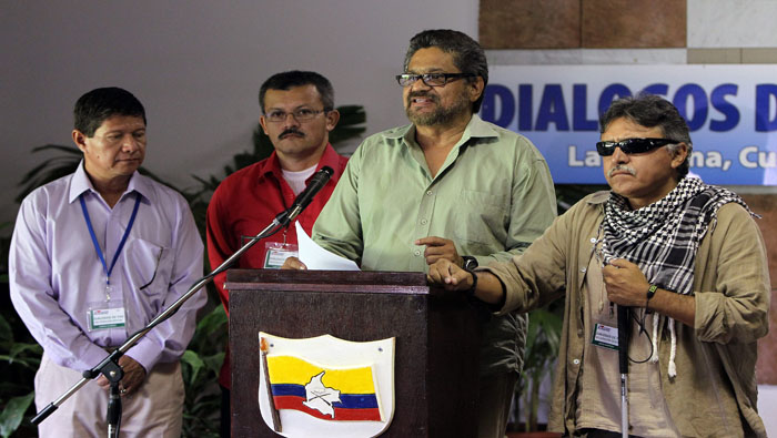 Las delegaciones de las FARC y el Gobierno colombiano debaten en La Habana desde hace más de un año. (Foto:EFE)