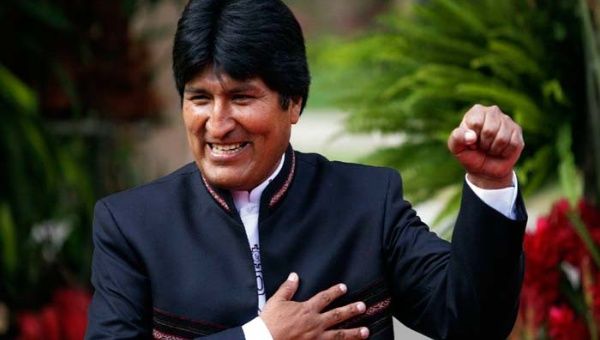 El jefe de Estado boliviano lidera la intención del voto (Archivo)