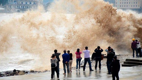 28 personas resultaron heridas tras el paso del tifón (Dailymail)