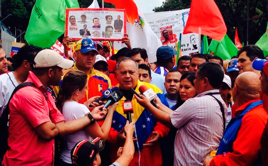 El presidente del Parlamento aseguró que Venezuela es un territorio de paz. (Foto: @madeleintlSUR)