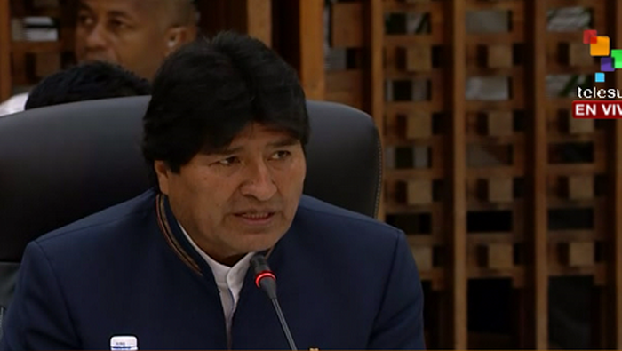 Evo Morales apoya iniciativa del ALBA contra el ébola