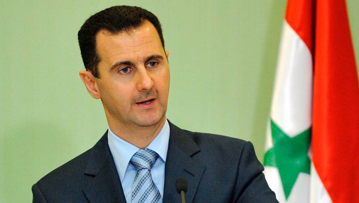 El presidente sirio, Bashar al-Asad, recalcó que la única opción que le queda a Siria es defender la patria.