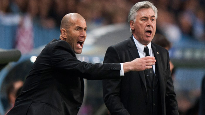 Zidane es entrenador del segundo equipo blanco, anteriormente trabajaba al lado del DT Ancelotti. (Foto: Archivo)