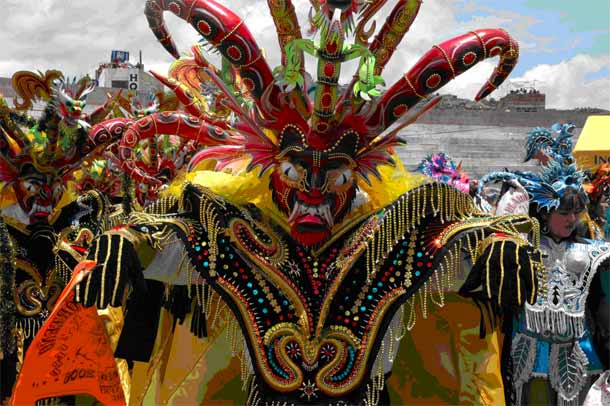 Las danzas difundidas en ese spot son la kullawaada, morenada, llamerada, caporales y diabalada, entre otras, que fueron declaradas bajo ley del Estado boliviano como Patrimonio Cultural e Inmaterial de Bolivia. (Foto: Archivo)